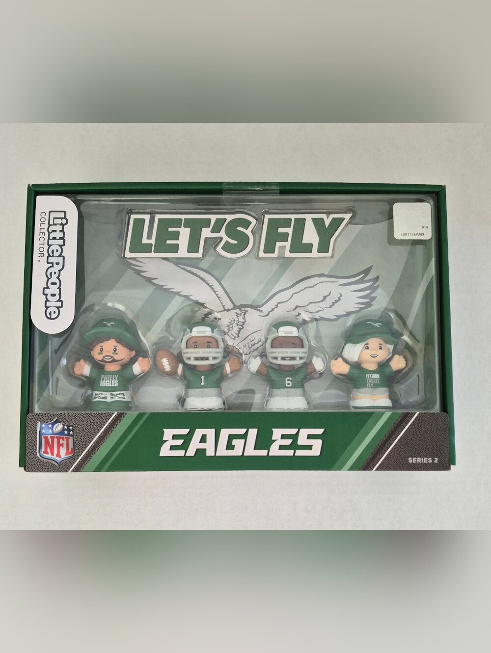 Fisher Price Little People Philadelphia Eagles Alternate Jersey Figures Series 2